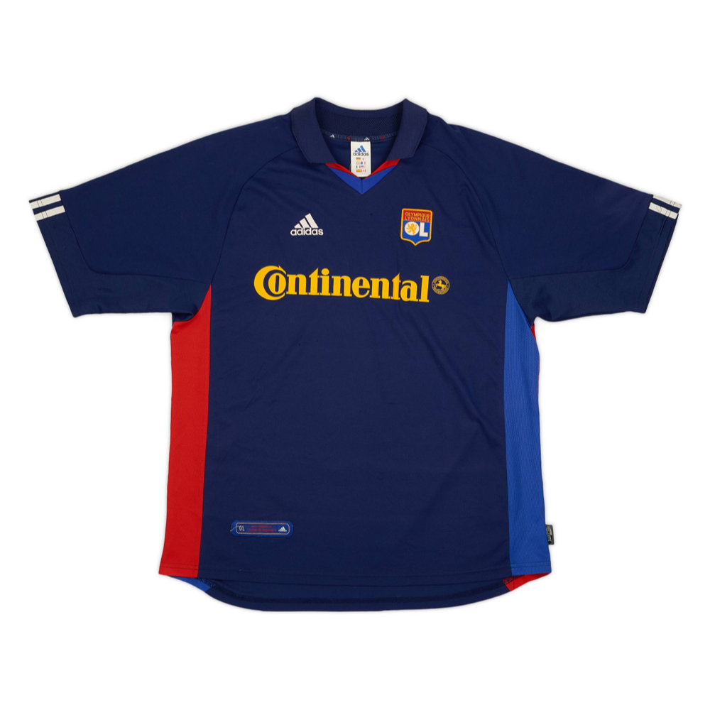 2001-02 Olympique Lyonnais 2a Equipación