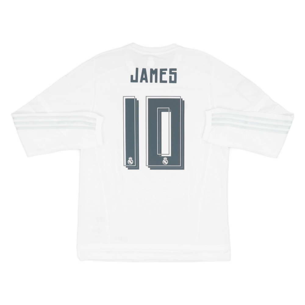 2015-16 Real Madrid CF 1a Equipación Manga Larga