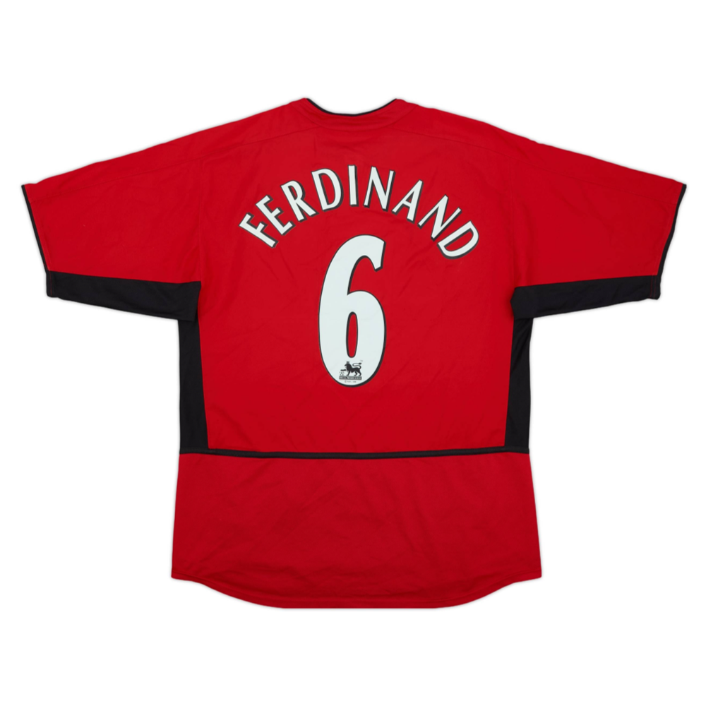 2002-04 Manchester United FC 1a Equipación