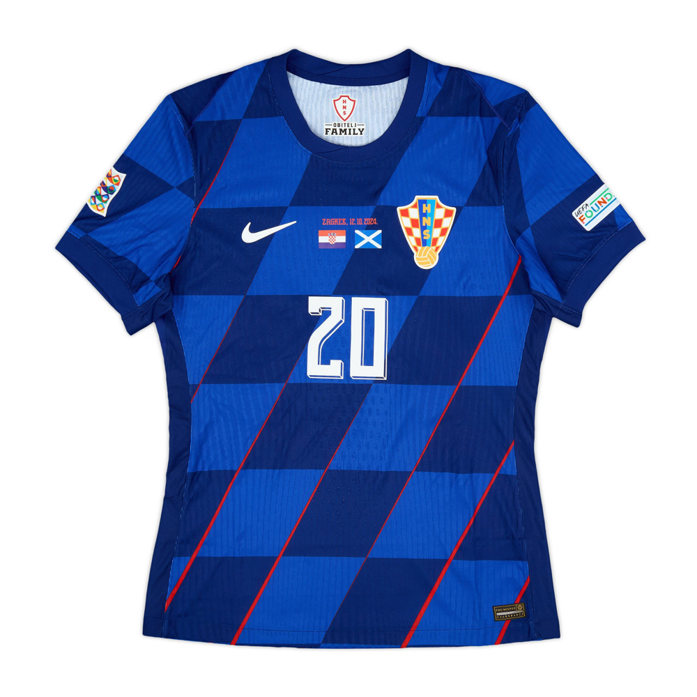 Equipación Croacia 2a 2024